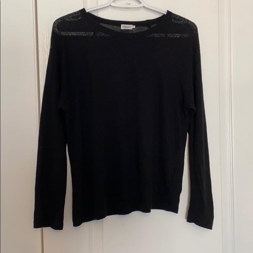 Filipe K linen sweatshirt tee - size small